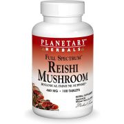 Planetary Herbals Full Spectrum Reishi Mushroom 460mg 100 Tablets