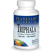 Planetary Herbals Triphala 1,000mg 180 Tablets