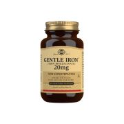 Solgar Gentle Iron (Iron Bisglycinate) 20 mg Vegetable Capsules Pack of 180