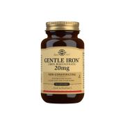 Solgar Gentle Iron (Iron Bisglycinate) 20 mg Vegetable Capsules Pack of  90