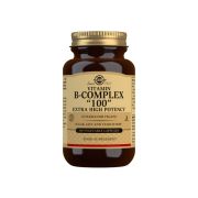 Solgar Vitamin B-Complex 100 Extra High Potency Vegetable Capsules Pack of 100