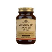 Solgar Vitamin D3 1000 IU (25 µg) Softgels Pack of 100