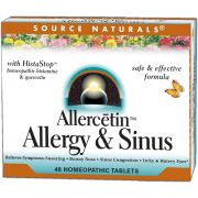 Source Naturals Allercetin Allergy & Sinus 48 Tablets