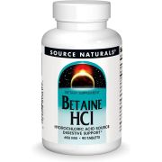 Source Naturals Betaine HCL 650mg Tablet