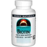 Source Naturals Biotin 10,000mcg 60 Tablets