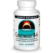 Source Naturals Coenzymated Vitamin B-6 25mg 120 Peppermint Lozenge