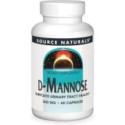 Source Naturals D-Mannose 500mg 60 Capsules