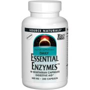 Source Naturals Essential Daily Enzymes 500mg 240 Vegetarian Capsules