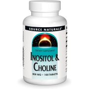 Source Naturals Inositol & Choline 800mg 100 Tablets