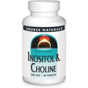 Source Naturals Inositol & Choline 800mg Tablet