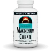 Source Naturals Magnesium Citrate 133mg 180 Capsules