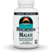 Source Naturals Magnesium Malate 1250mg 180 Tablets