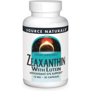 Source Naturals Zeaxanthin with Lutein 10mg 30 Capsules
