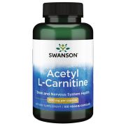 Swanson Acetyl L-Carnitine 500mg Veg Capsules
