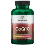 Swanson Coq10 Maximum Strength 200 mg 90 Capsules Front of bottle
