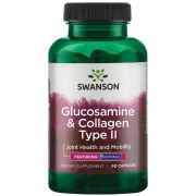 Swanson Glucosamine & Collagen Type II 90 Capsules