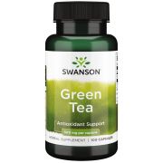 Swanson Green Tea 500 mg 100 Capsules Front of bottle