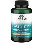 Swanson L-Arginine Sustained Release 1000mg 90 Tablets