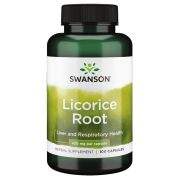 Swanson Licorice Root 450 mg 100 Capsules Front of bottle
