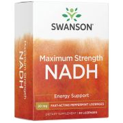 Swanson NADH 20mg 30 Peppermint Lozenges