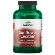 Swanson Sunflower Lecithin 1,200 mg 90 Softgels Front of bottle

