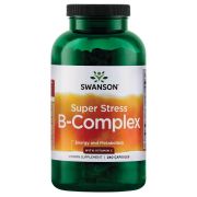 Swanson Super Stress B-Complex with Vitamin C 240 Capsules