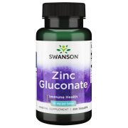 Swanson Zinc Gluconate 30mg 250 Tablets