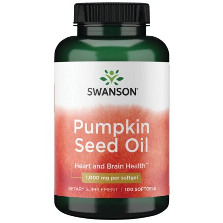 Swanson Pumpkin Seed Oil 1,000 mg 100 Softgels - Bigvits