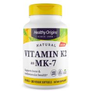 Healthy Origins Vitamin K2 as MK-7 100mcg 180 Veggie Softgels
