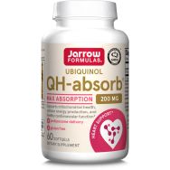Ubiquinol CoQ10 QH-absorb | Jarrow Formulas | 200mg x 60 Softgels