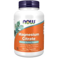 NOW Foods Magnesium Citrate 120 Veg Capsules