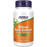 NOW Foods Willow Bark Extract 400 mg 100 Veg Capsules