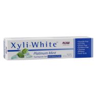 NOW Foods Xyliwhite Toothpaste Gel Platinum Mint 6.4oz