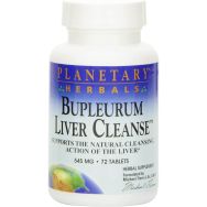 Planetary Herbals Bupleurum Liver Cleanse 545mg 72 Tablets