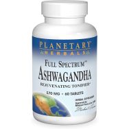Planetary Herbals Full Spectrum Ashwagandha 570mg 60 Tablets
