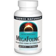 Source Naturals MegaFolinic (Folic Acid) 800mcg 120 Tablets