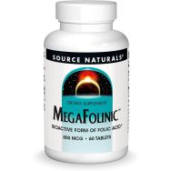 Source Naturals MegaFolinic (Folic Acid) 800mcg 60 Tablets