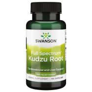 Swanson Full Spectrum Kudzu Root 500 mg 60 Capsules Front of bottle
